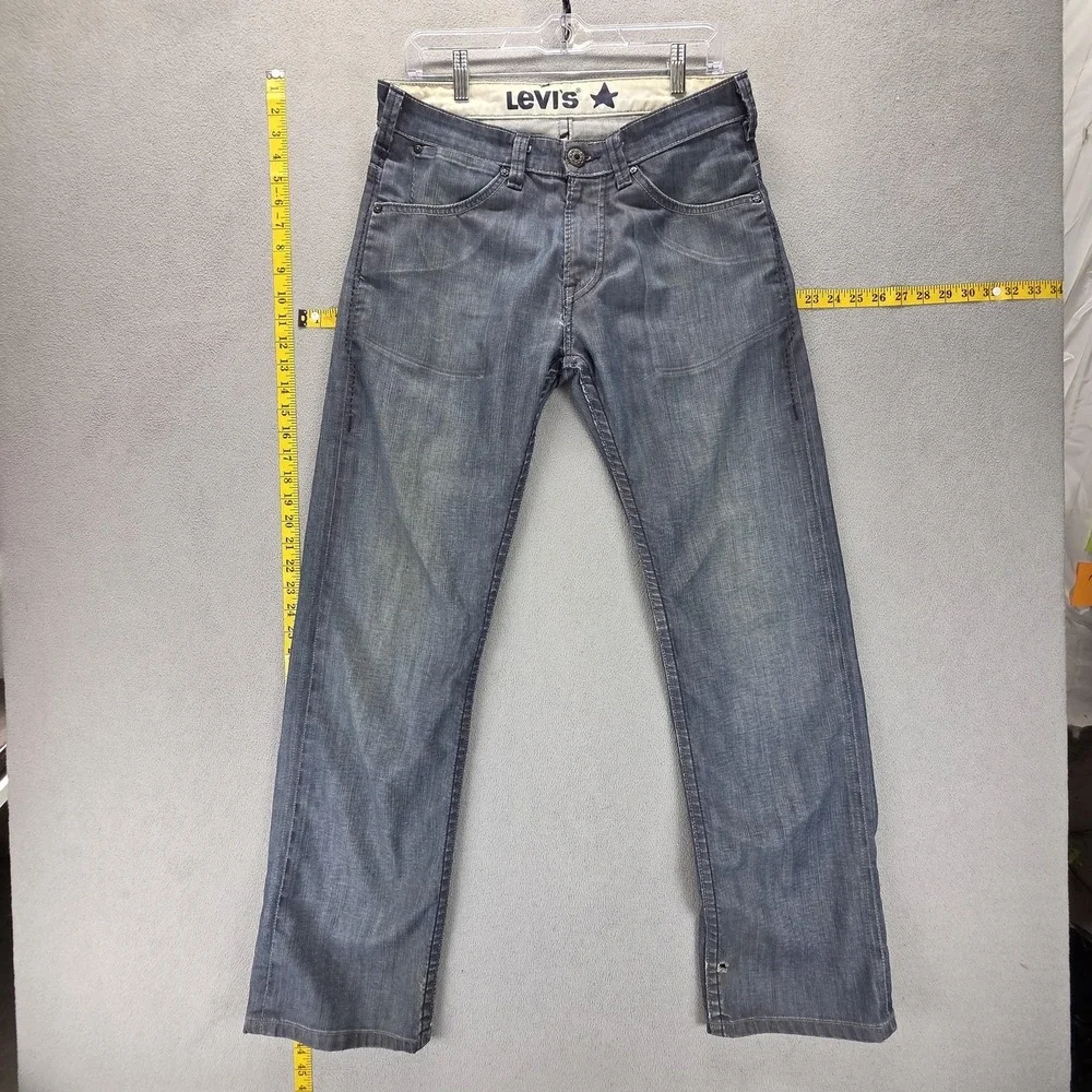 Vintage Levis Engineered Jeans Mens 31x32 Blue Star Zip Fly Medium Wash
